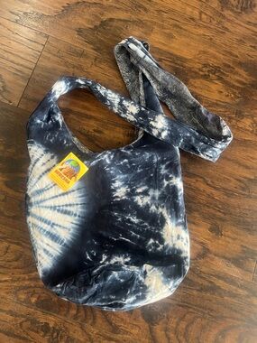 Sudesha tie dye crossbody boho hippie purse NWT